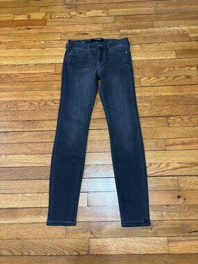 Liverpool Women’s The Skinny Jeans Size 2/26 Faded Black Stretch Denim 26x29